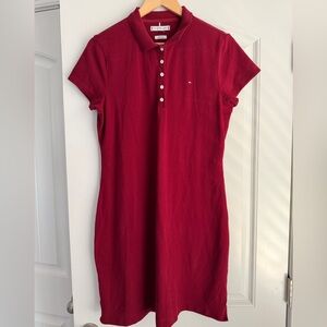 Tommy Hilfiger Classic Red Polo Dress